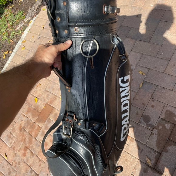 Classic style Golf Cart Bag Spaulding - Picture 2 of 10